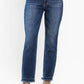 Judy Blue - High Waist Released Hem Slim Jeans
