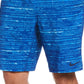 Nike Men's Oxidized Stripe 9 Swim Trunks Blue Size Small