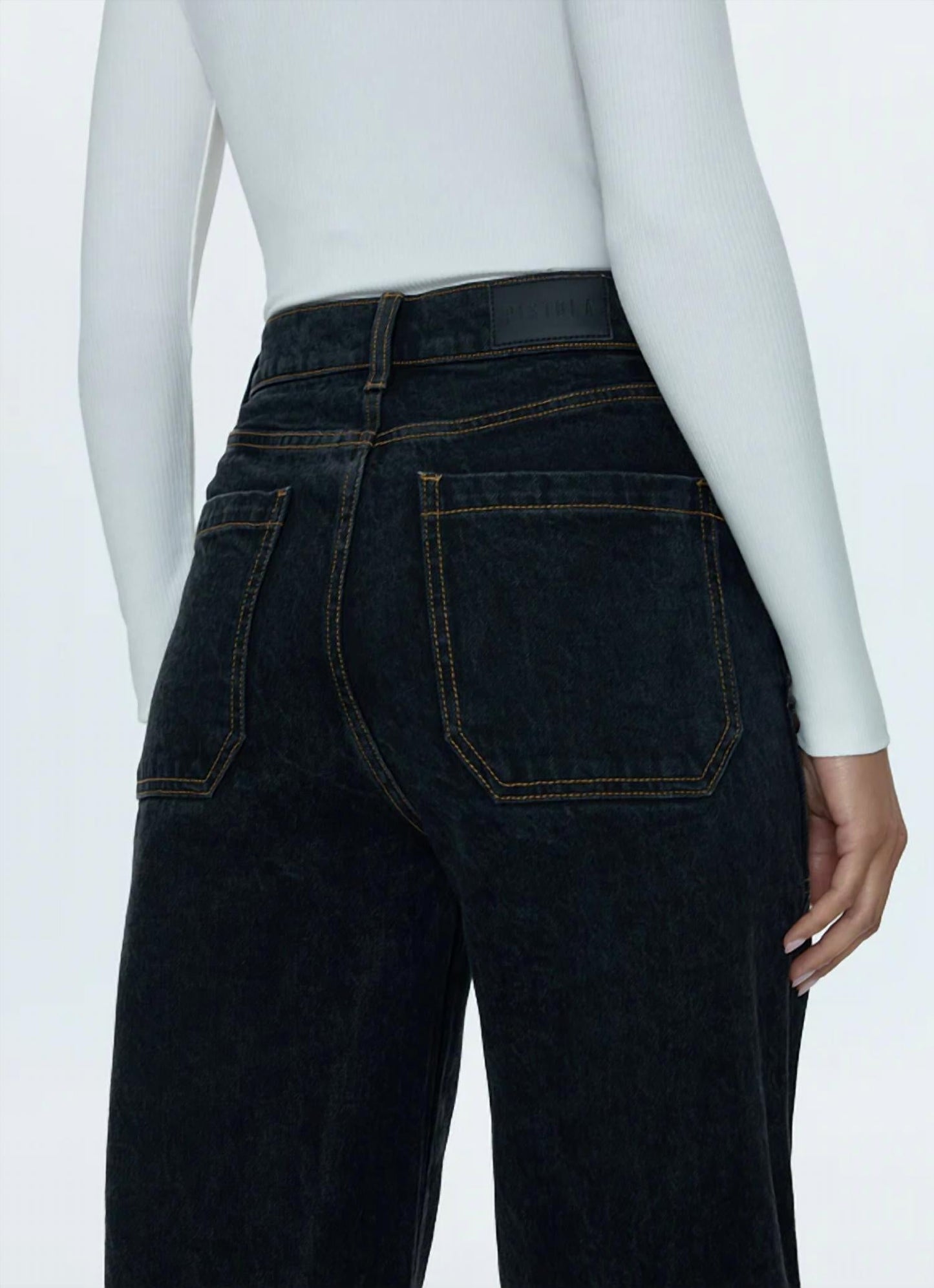 Pistola - Turner Super High Rise Barrel Jeans