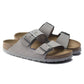 Birkenstock - Women's Arizona Suede Soft Footbed Sandals