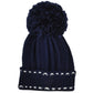 NCAA Adidas Navy Midshipmen KWR74 Blue Navy Big Pom Pom Cuffed Knit Beanie Hat