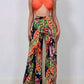 Little Secret Of Mine - Women's Palazzo Pants With Crop Top Set