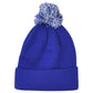 NCAA Zephyr Boise State Broncos Pom Pom Sports Blue Cuffed Knit Beanie Hat