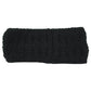 NCAA Zephyr East Carolina Pirates ECU Black Thick Headband Knit Sweat Band Gym