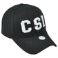 CSI Crime Scene Investigation Law Enforcement Black Curved Adjustable Hat Cap