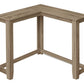 Corner Accent Console Table for Entryway