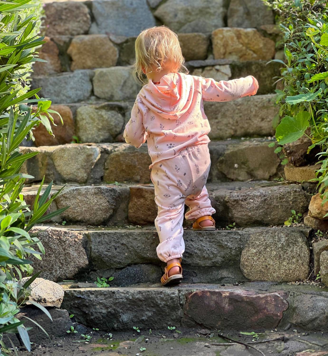 Ettie + H - Girl's Demelza Floral Hooded Top