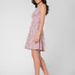 Leota Women's Ariana Sleeveless Fit & Flare Dress Pink