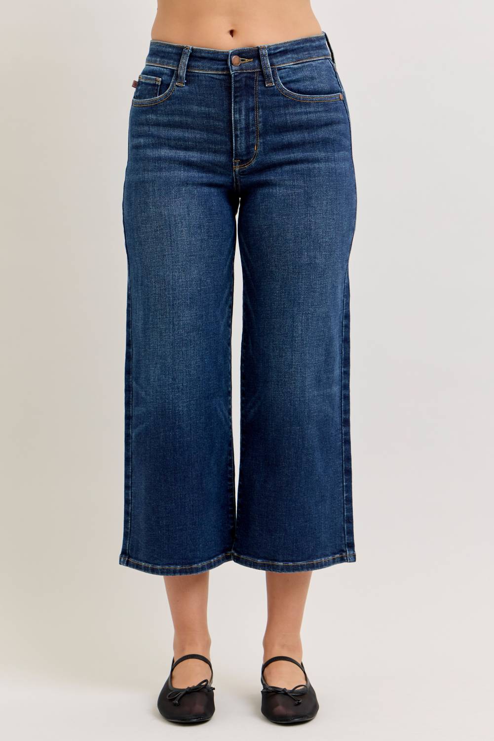Judy Blue - Ankle Wide Leg Jean