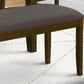Rectangular Upholstered Hallway Bench - Transitional Design