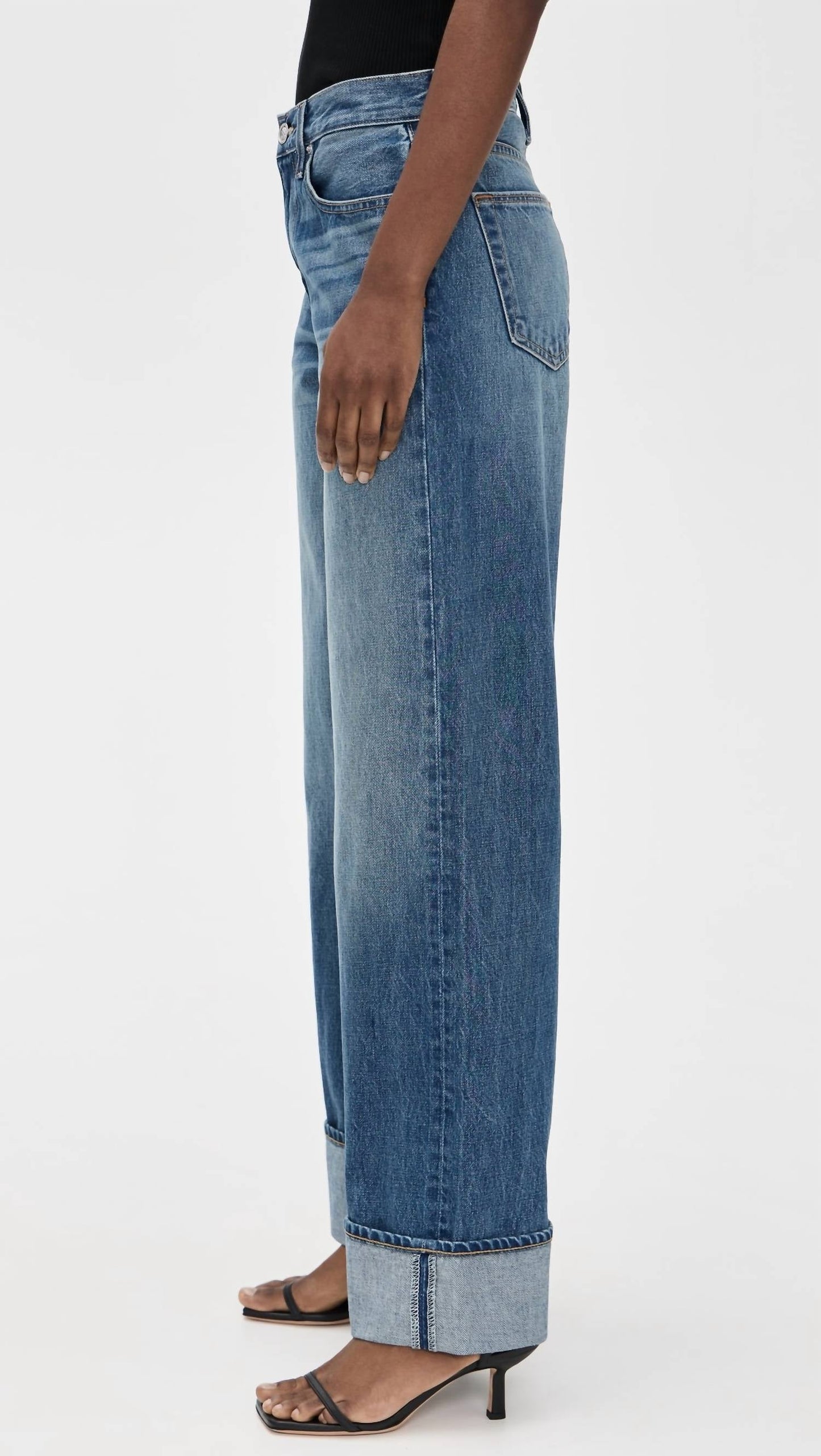 Slvrlake - Selena Turn Up Jeans