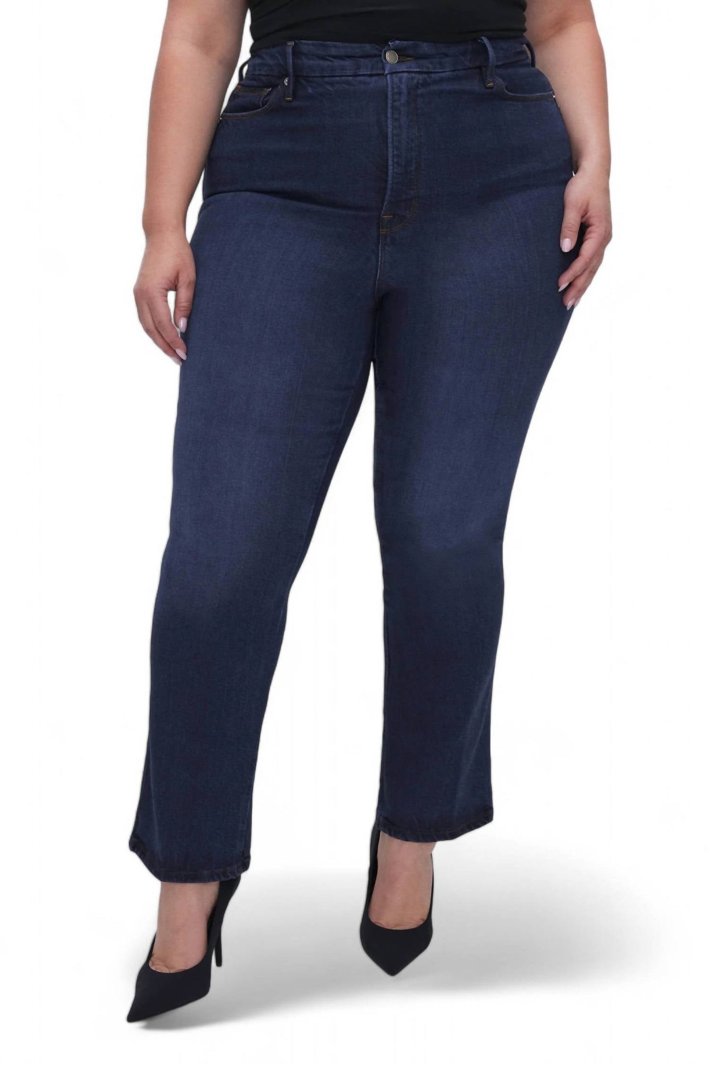 Good American - GOOD CURVE STRAIGHT JEAN