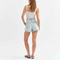 Daze - Knockout Tear & Repair High Rise A-line Short