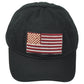 United States USA Patch Country Black Adjustable Curved Bill Youth Kids Hat Cap