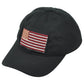 United States USA Patch Country Black Adjustable Curved Bill Youth Kids Hat Cap