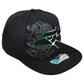 Mexico America Country Eagle Shield Black Snapback Flat Bill Adult Men Hat Cap