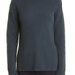 Vince Wool & Cashmere Rib Tunic Sweater in Tide Pool, Size Large
