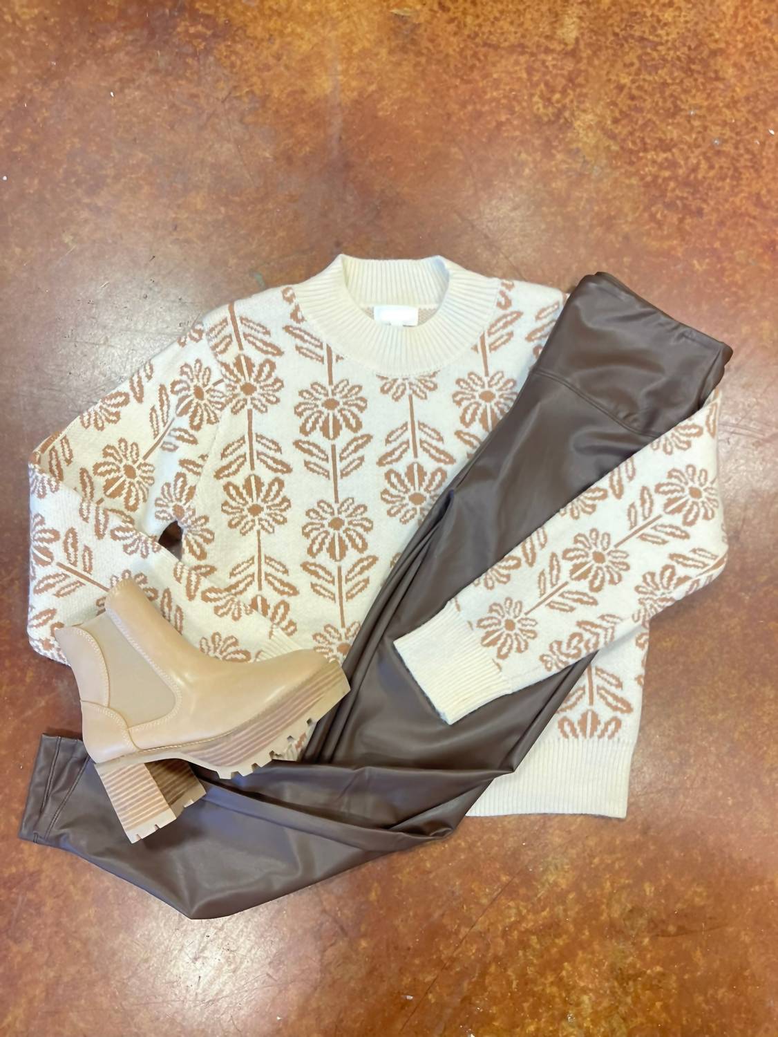 &Merci - The Amelia Floral Sweater