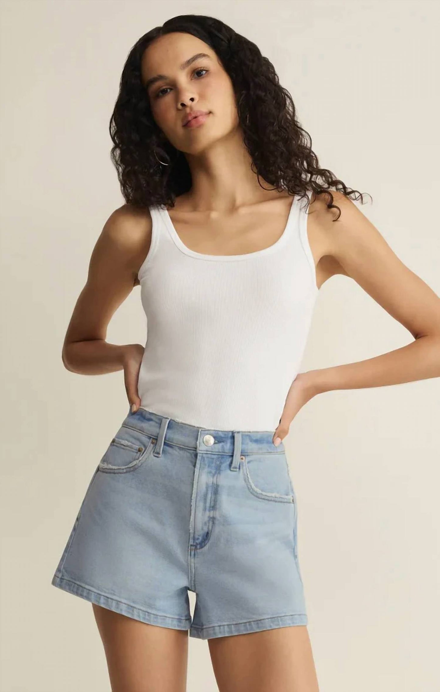 Z Supply - Camila High Rise A-line Shorts
