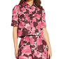 Tara Jarmon - Carolane Floral Point Collar Top
