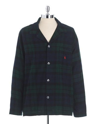 plaid-flannel-pajama-shirt-blackwatch