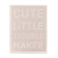 Demdaco - Cute Little Trouble Maker Blanket