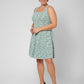 Leota Women's Ariana Dress in Green Multi Jacquard 2X Lord & Taylor Green Size 2XL