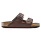 Birkenstock - पुरुषों के लिए एरिज़ोना रोस्ट हार्ड फुट बेड सैंडल