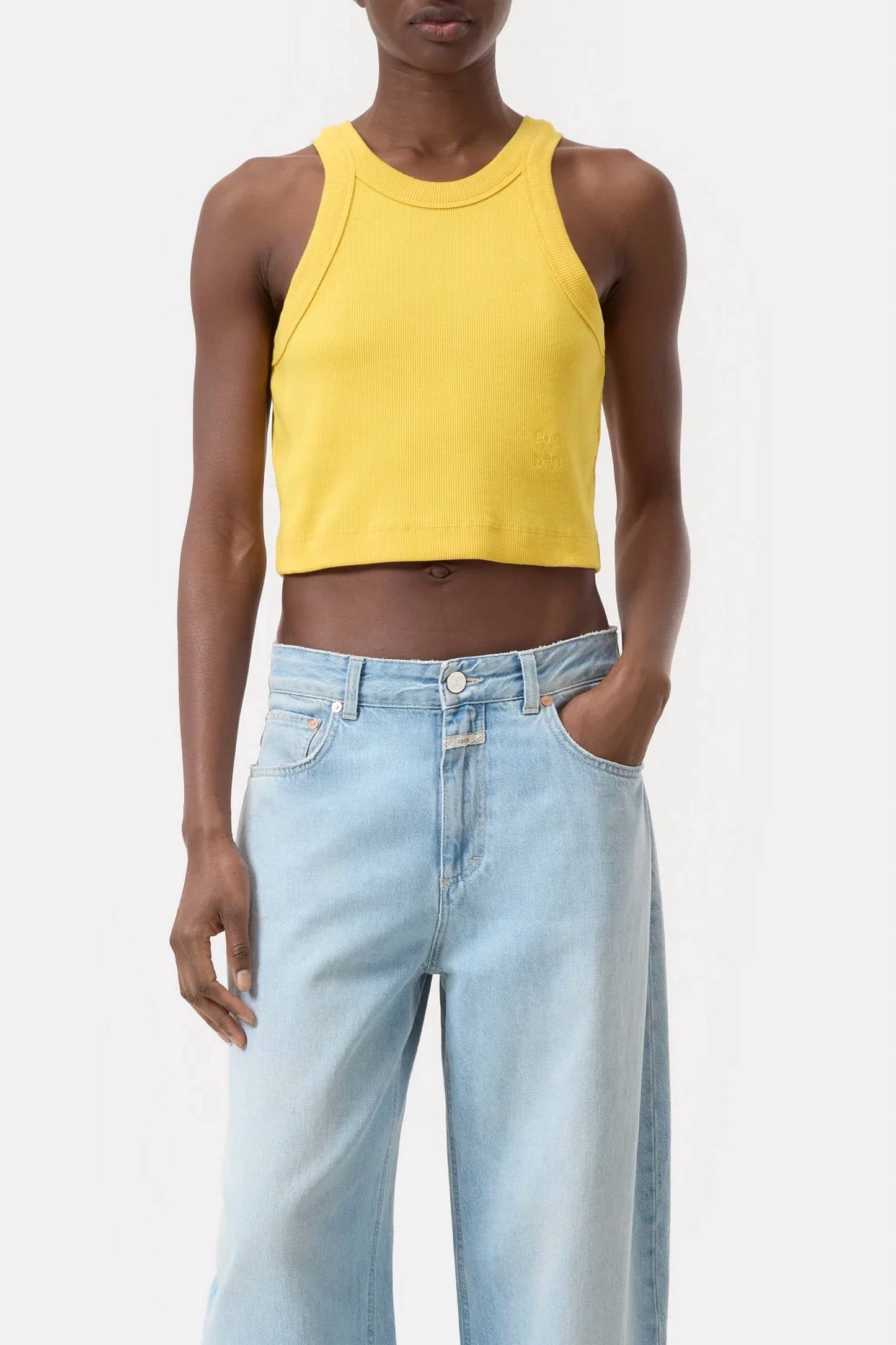 Closed - Crop Racer Tank