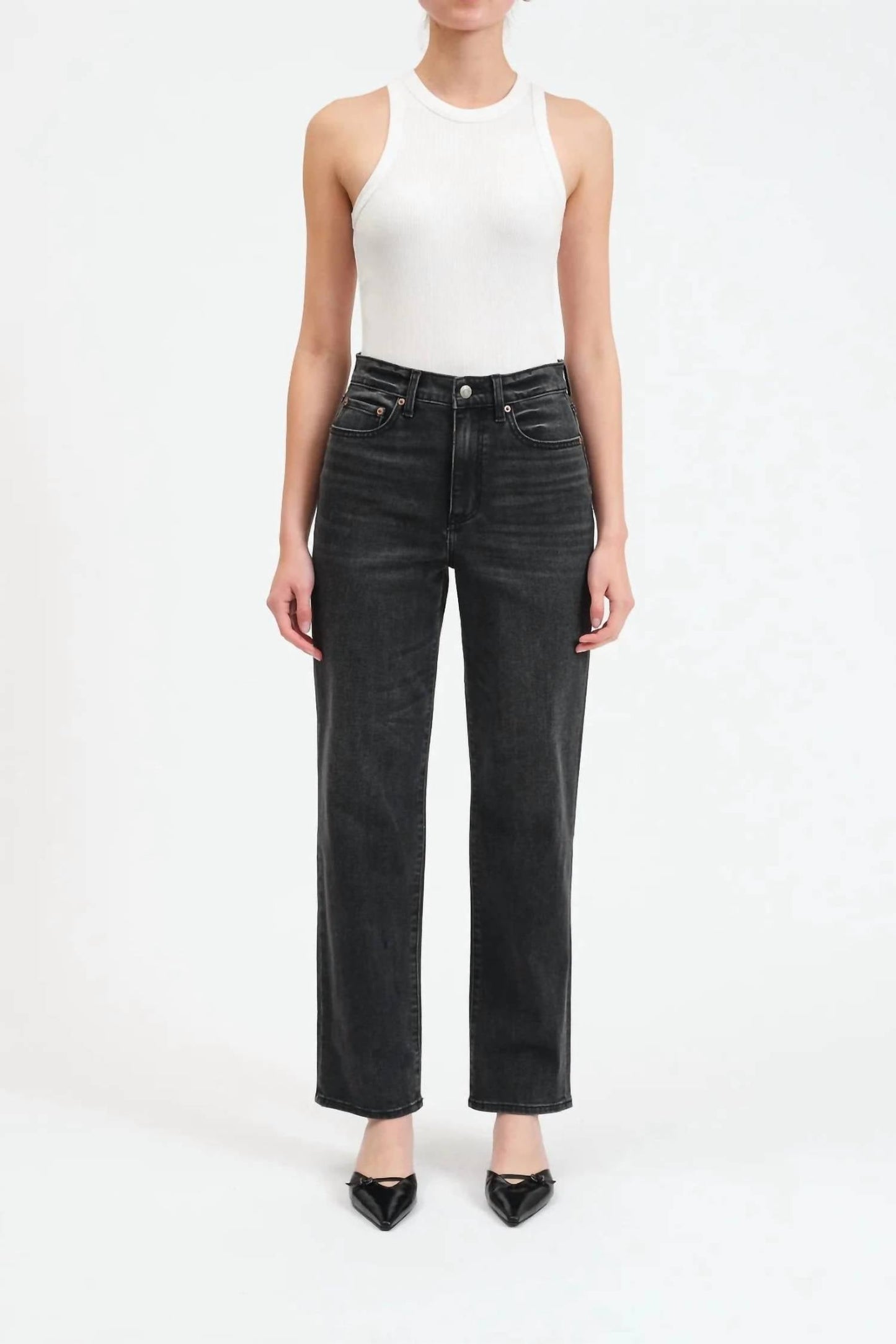 Daze - Sundaze High Rise Straight Jeans