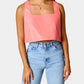 Buddylove - Manning Vegan Leather Cropped Tank Top