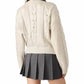 Steve Madden - Debbie Metallic Coated Sweater