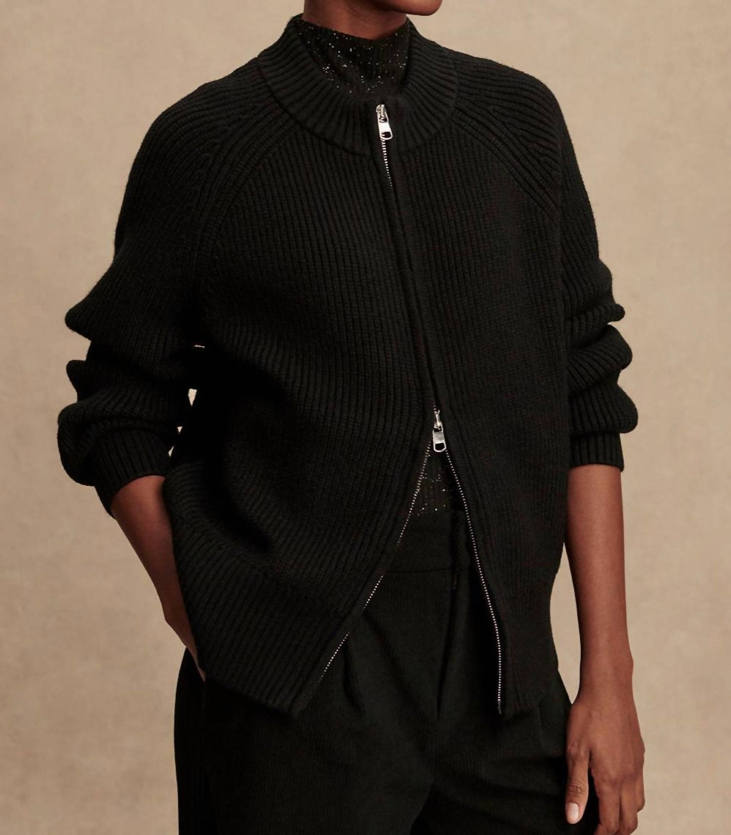 Varley - Milo Zip Knit Jacket