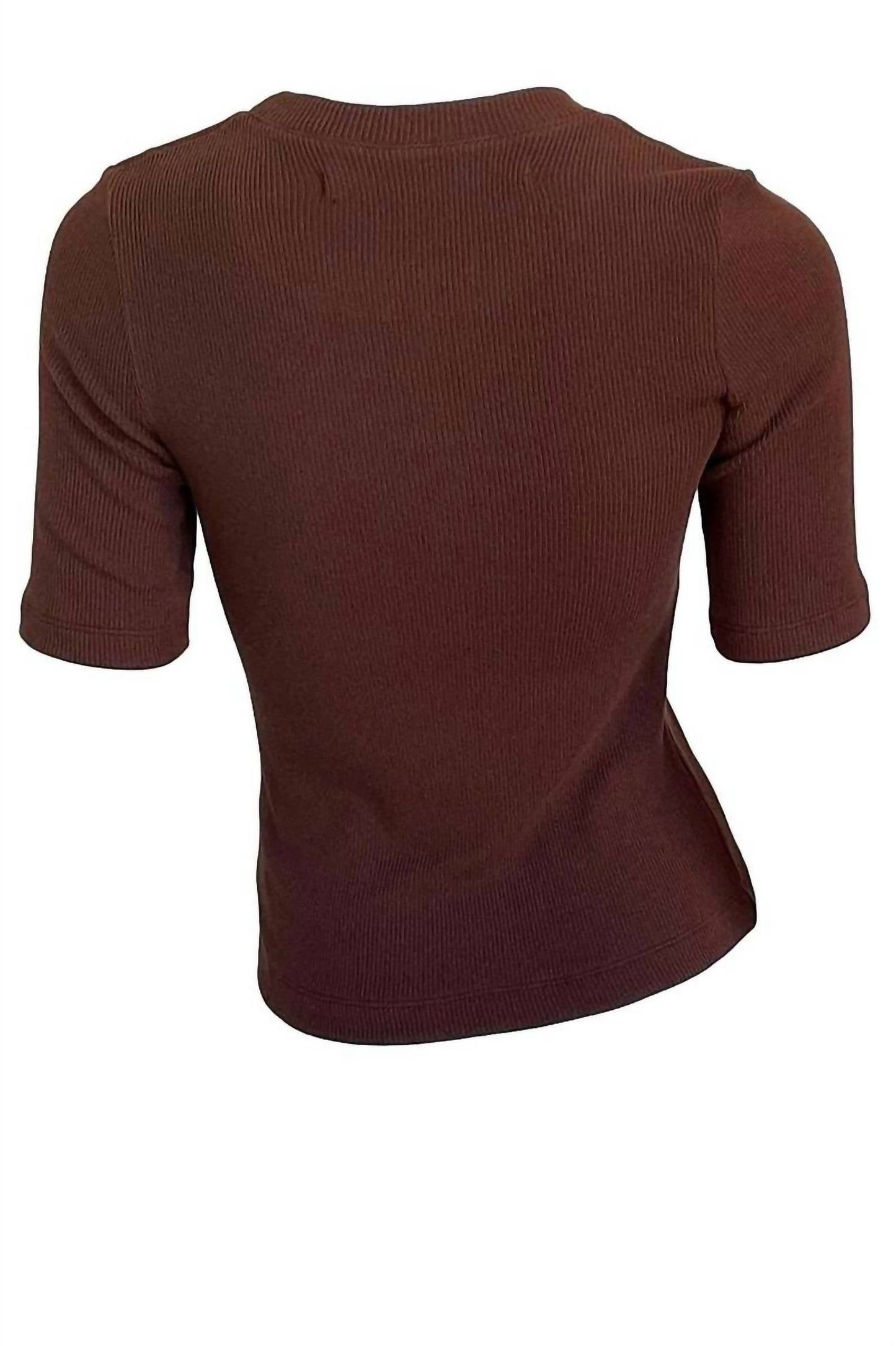 Enza Costa - THE KNIT HALF SLEEVE TOP
