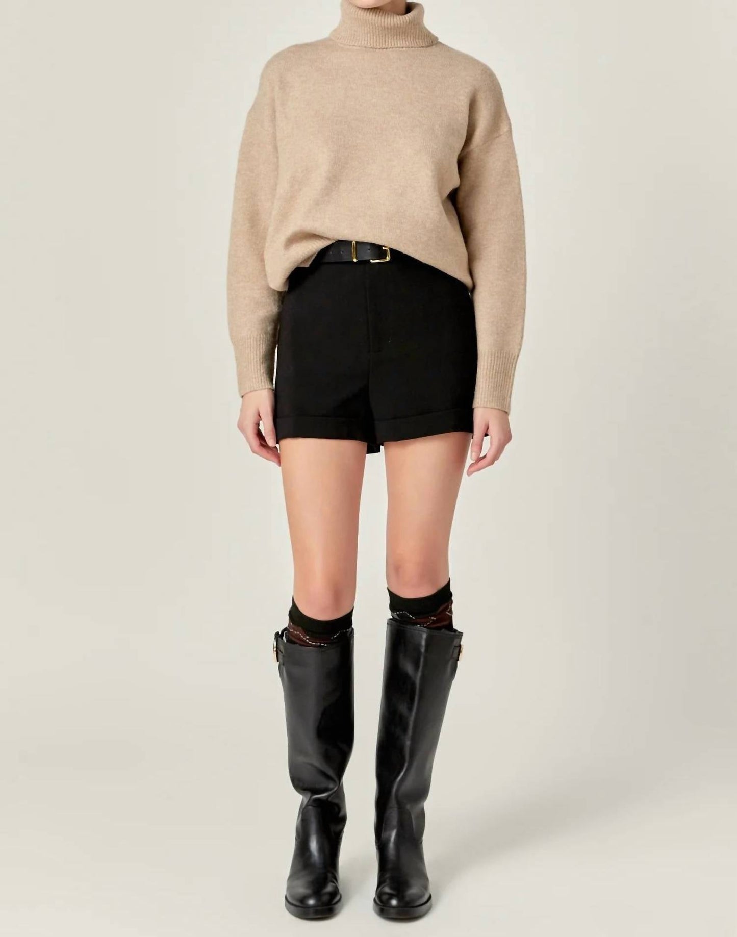 2.7 August Apparel - Olivia Turtleneck Sweater