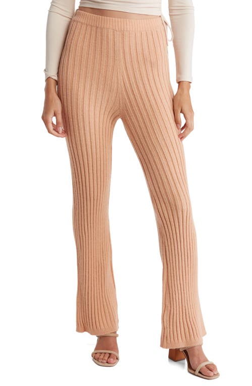 wayf-sawyer-rib-wide-leg-pants-in-peach-at-nordstrom-size-medium