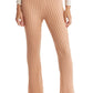 Wayf Women's Sawyer Knit Pant - Peach