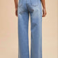 Anniewear - Lace Me Up High Rise Jeans