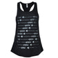 Cupid Arrow Heart Love Couple Crew Neck Tank Top Tee Womens Ladies Black
