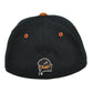 NCAA Original Zephyr Virginia Tech Hokies Black Fitted Hat Cap Curved Bill VT