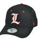 NCAA Original Zephyr Louisville Cardinals Black Hat Cap Fitted Curved Bill