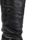 Journee Collection Women's Wide Calf Late Boot Black Size 8