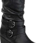 Journee Collection Women's Wide Calf Late Boot Black Size 8