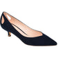 Journee Collection Women's Goldie Kitten Heel Shoes Black Size 8 M