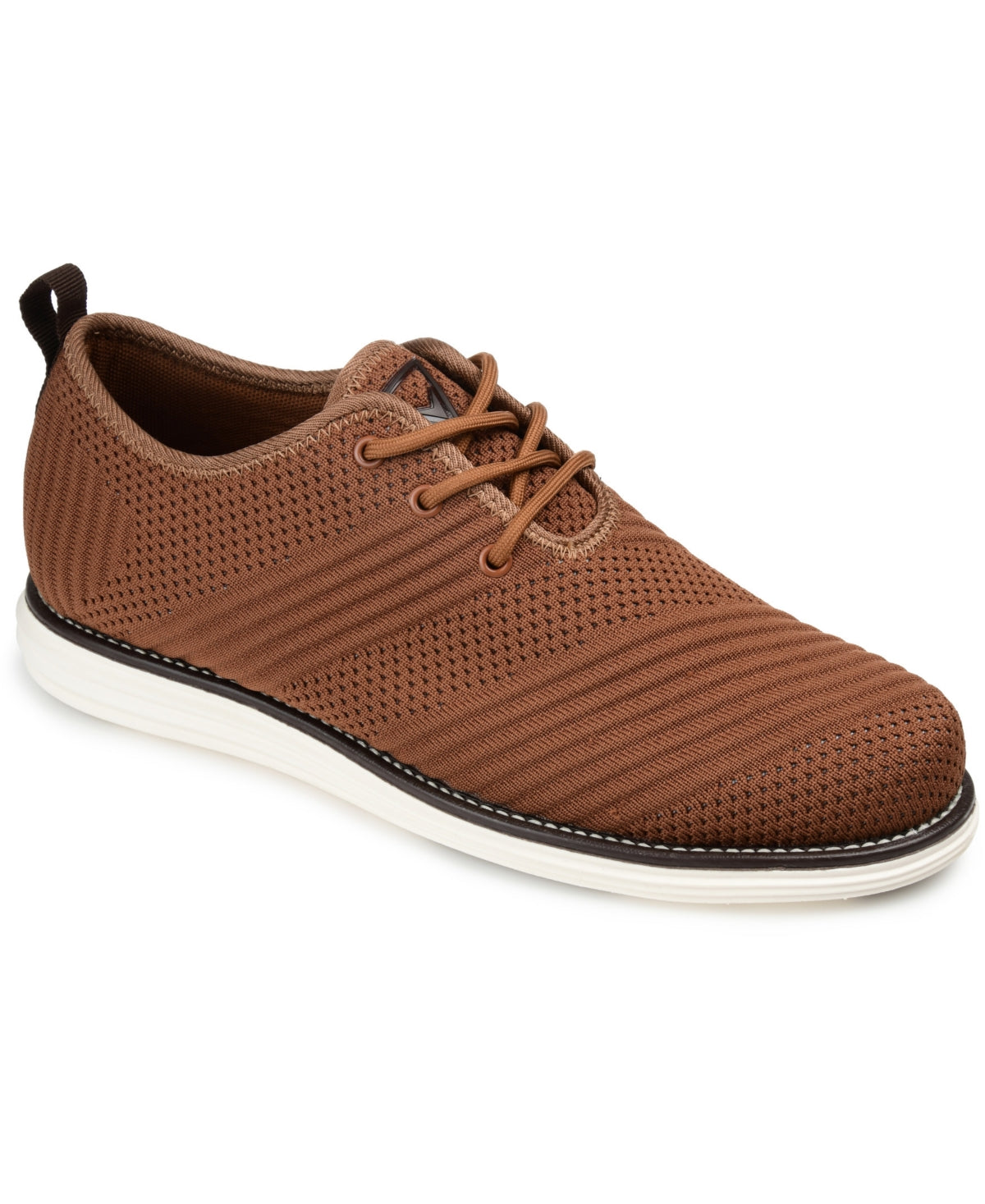 Vance Co. Men's Novak Knit Dress Shoes Brown Size 8 M