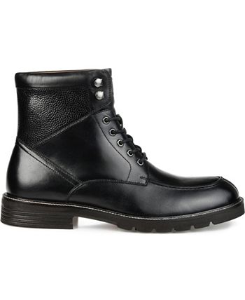 Thomas & Vine Men's Lowry Split Toe Ankle Boot Black Size 8.5 M