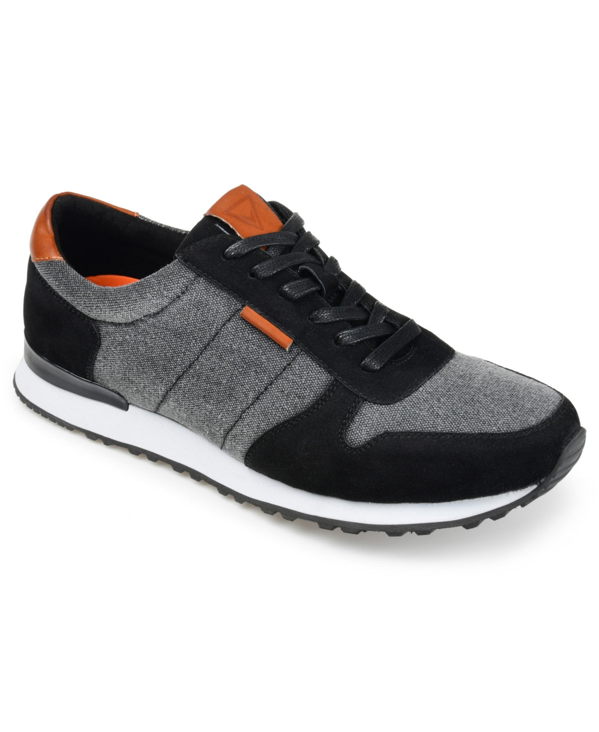 Vance Co. Men's Ferris Casual Sneakers Shoes Black Size 10.5 M