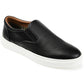 Thomas & Vine Men's Conley Slip On Leather Sneakers Black Size 11 M