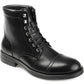 थॉमस एंड वाइन मेन्स डार्को कैप टो एंकल बूट ब्लैक साइज़ 9.5M