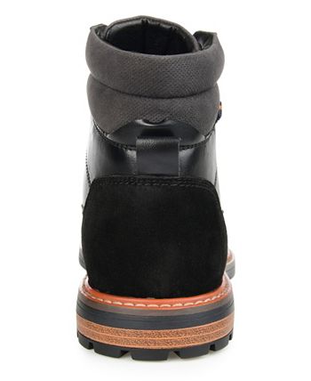 Vance Co. Men's Reeves Ankle Boots Shoes Black Size 10.5 M